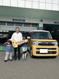 ＊スペーシアご納車いたしました＊